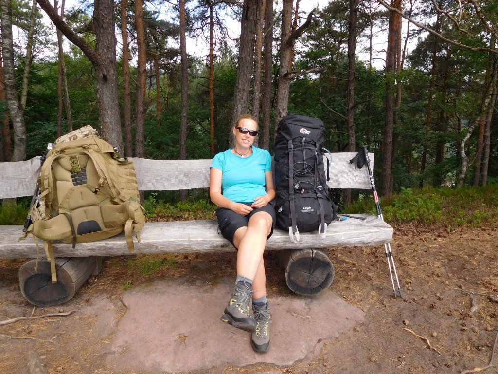 Trekking im Pfälzer Wald